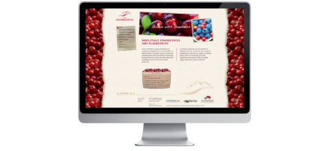 Coast Cranberries Ltd. Website
