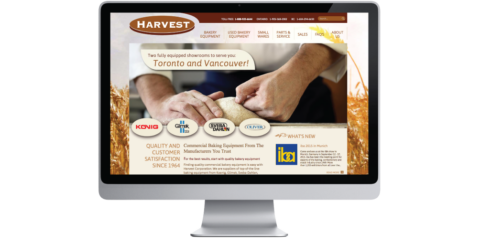 Harvest Bakery Equipment Website